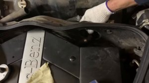w211. Замена клапана печки
