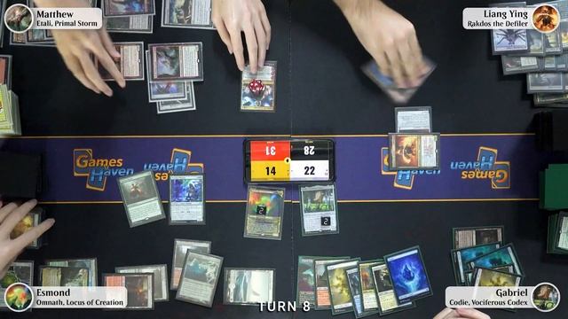 Codie Vs Etali Vs Omnath Vs Rakdos | MTG EDH Gameplay | Quintessential Commander 24