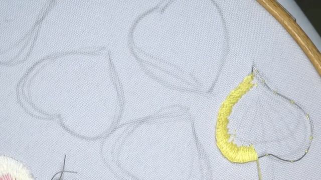 STUMPWORK : Flower Viola Hand Embroidery смотреть онлайн