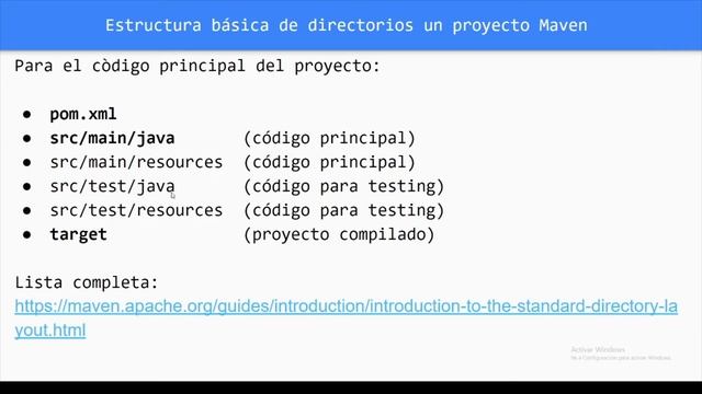 Introducción a Maven смотреть онлайн