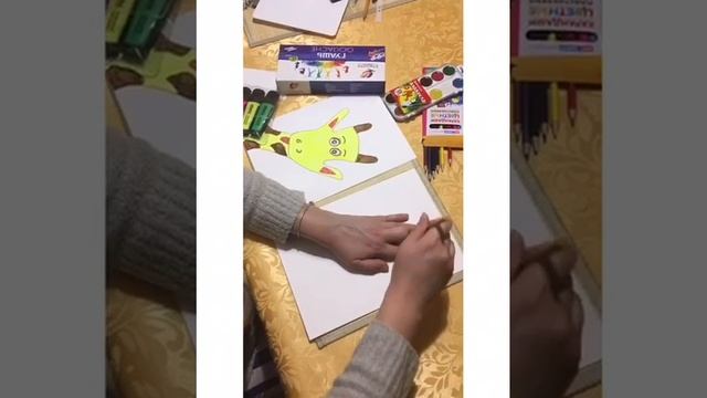 Рисуем "Жираф-жирафыча" смотреть онлайн