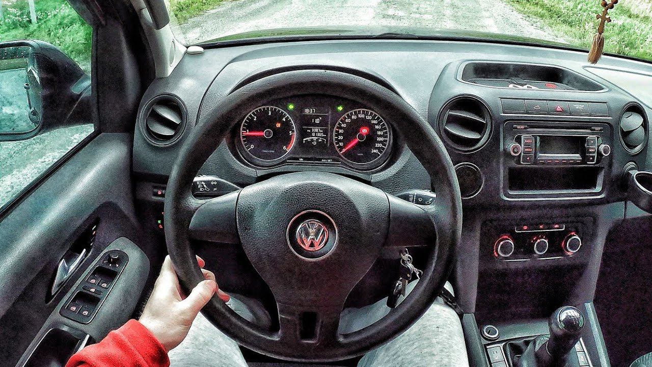 2011 Volkswagen Amarok 2.0 biTDI MT - POV TEST DRIVE смотреть онлайн