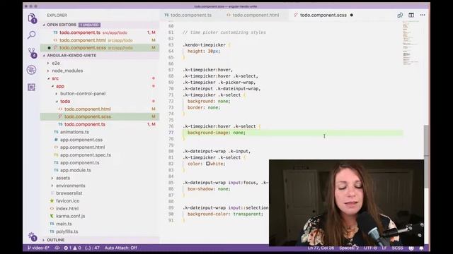 Angular Video 6: Finishing Our To-Do App with Kendo UI Timepicker смотреть онлайн