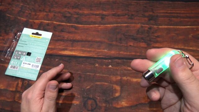 Nitecore TIKI GITD Key Chain Flashlight Review! смотреть онлайн