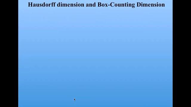 Introduction to Complexity: Box Counting Dimension Part 1 смотреть онлайн
