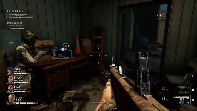 Act 1 (Veteran, solo): Pain Train (1-3) & The Crossing (1-4) смотреть онлайн
