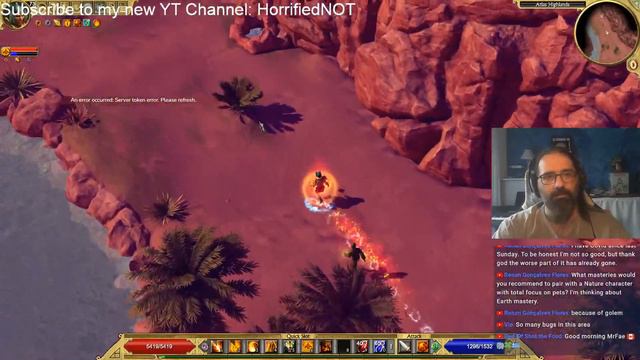 Titan Quest Eternal Embers: A GOLEM MANGOD IN ATLANTIS!