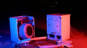 Washing Machine Brick Fight