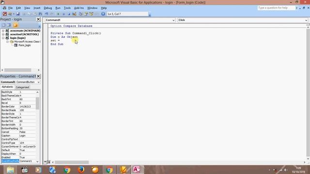 Membuat User login dan hak akses di Microsoft Access смотреть онлайн