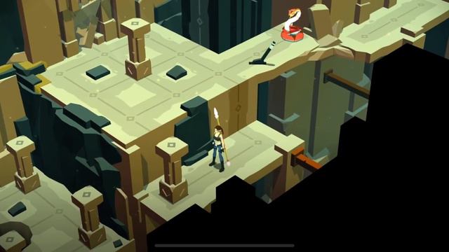 Lara Croft Go Прохождение. Лабиринт Камней