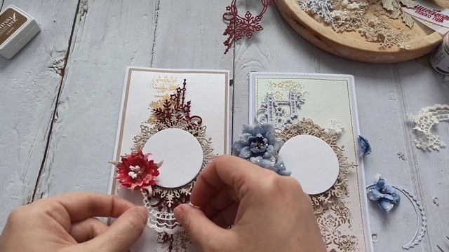 Мастеркласс. Новогодние открытки от Жени Войщевой-Алексеевой. смотреть онлайн