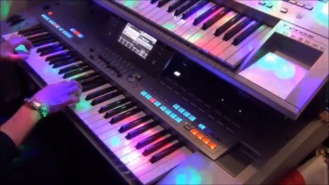 "DRAGOSTEA DIN TEI" "O-Zone" DISCO PARTY c o v e r by Tyros Nel instrumental on tyros 5 смотреть онлайн