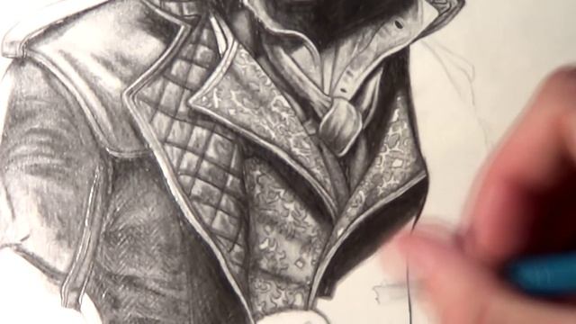Assassin's Creed Syndicate - Jacob Frye Drawing - Fan Art Time Lapse смотреть онлайн