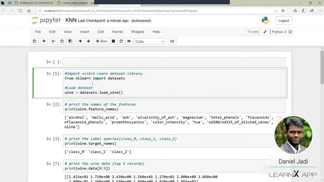 Machine Learning Tool KNN (K- Nearest Neighbours) - Demo Session // LearnXApp.com смотреть онлайн