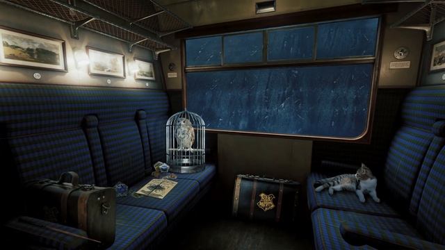 The Hogwarts Express | Train Ride + Rain ◈ Harry Potter Prisoner of Azkaban inspired ASMR Ambience смотреть онлайн