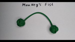 Плетение из паракорда Кулак обезьяны и игрушка-антистресс своими руками