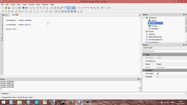 Roblox Advanced Scripting Tutorial 9 - Math Functions смотреть онлайн
