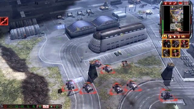 C&C 3 Tiberium Wars - NOD Campaign HARD - Mission 2 - Andrews Air Force Base смотреть онлайн