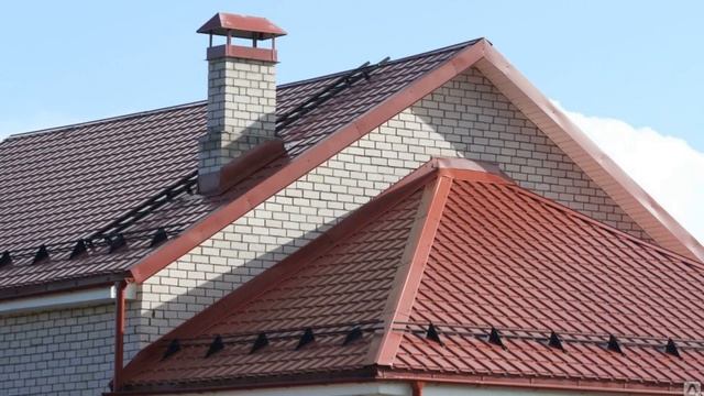 Элементы кровли из металлочерепицы и профлиста. Обязательные и необязательные смотреть онлайн