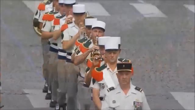 Légion étrangère 1 French Foreign Legion on parade. смотреть онлайн
