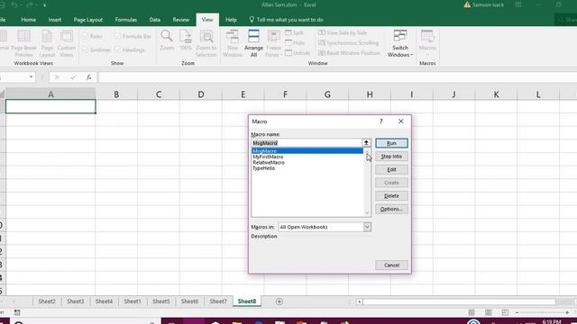 Excel : How to code Message Box in EXCEL VBA смотреть онлайн