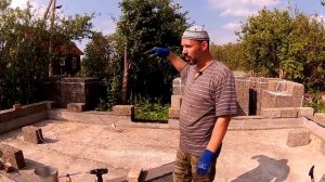 Стройка из арболита - ряд первый \\ В деревню!