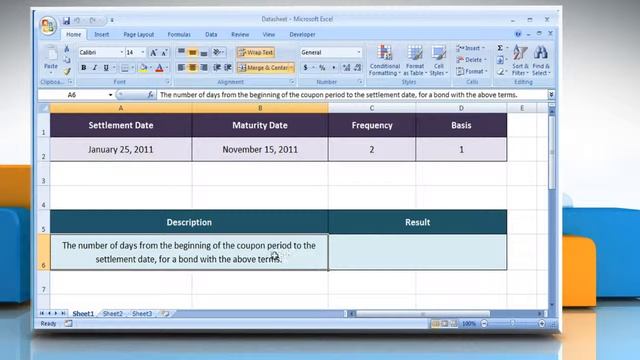 How to use the COUPDAYBS function in Excel смотреть онлайн