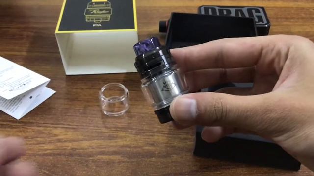 VOOPOO Rimfire RTA 5 ml Tank UNBOXING смотреть онлайн