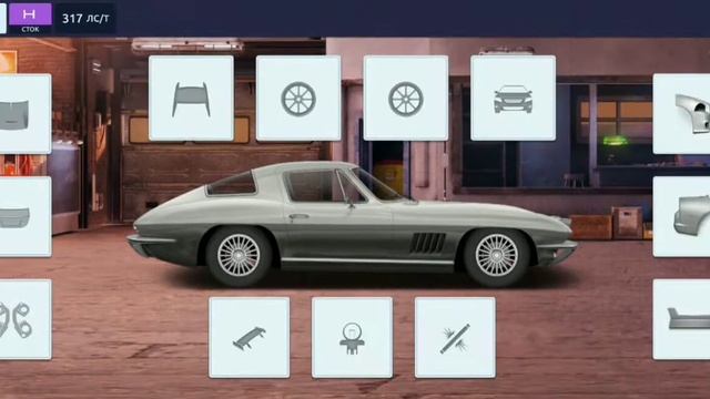 CHEVROLET C2 STING RAY целых 7 литров! (Drag Raicng: Уличные гонки) смотреть онлайн