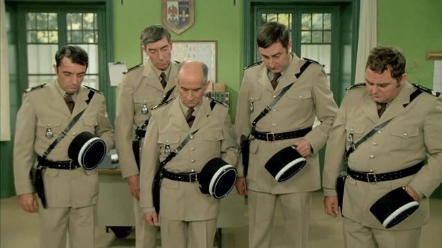 Жандарм и инопланетяне. Прикольный момент