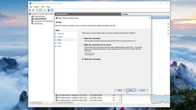 Block or Allow Applications Accessing Internet in Windows 10 Firewall смотреть онлайн