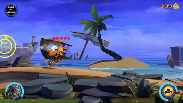 Angry Birds Transformers - Bumblebee With Soundwave - Game Show - Game Play - 2016 - HD смотреть онлайн