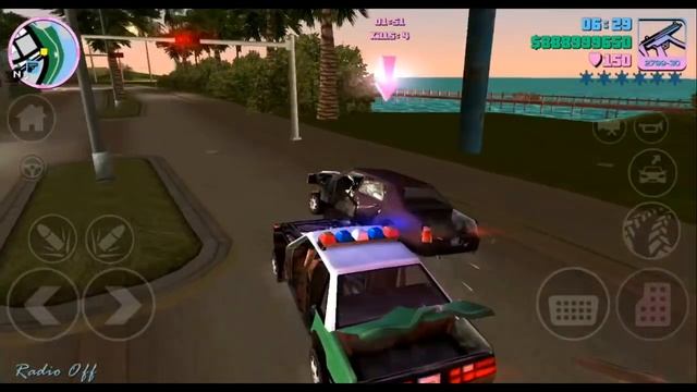 Vice City : Trở thành Cảnh Sát đi tuần tra phố смотреть онлайн