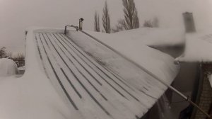 .Скребок для очистки снега с крыш своими руками