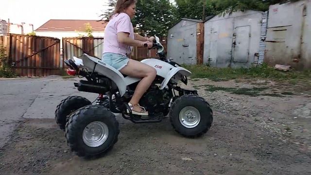Разворот на квадрике смотреть онлайн