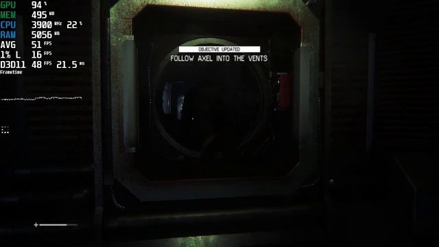 Alien Isolation 720p - UHD 630 - I5 8500 *Driver 27.20.100.9466 смотреть онлайн