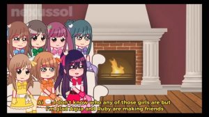 Past B-Komachi (Ai’s idol group) reacts to Ruby and Aqua || oshi no ko react