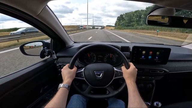 2022 Dacia Jogger POV Test Drive: ECO-G 100 Hp смотреть онлайн