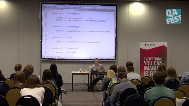 Укрощаем фреймворки-динозавры используя NSelene - Яков Крамаренко. QA Fest 2016 смотреть онлайн