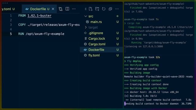 Deploy Axum on Fly.io смотреть онлайн