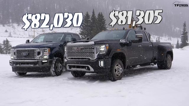 Only One Truck Crushes It! 2020 Ford F350 vs GMC 3500 HD vs The World's Toughest Towing Test! смотреть онлайн