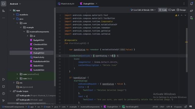 Mastering Dialog in Jetpack Compose with Material Design 3 | Android Development | Kotlin | English смотреть онлайн
