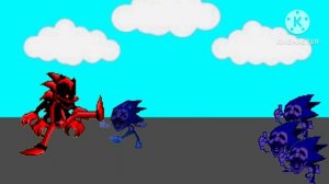 Majin Sonic vs Fatal Error Sonic
