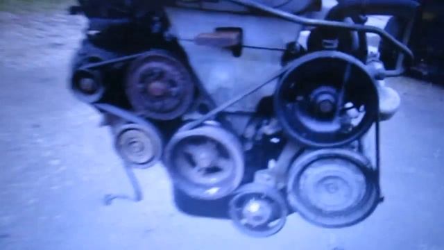 Обзор приводных ремней - двигатель Toyota 4A-GE Silver Top смотреть онлайн