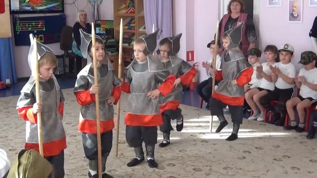Танцевальная композиция "Богатыри" смотреть онлайн