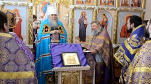 Митрополит Оренбургский и Саракташский Вениамин посетил молитвенный дом в Ратчино (Шарлыкский район