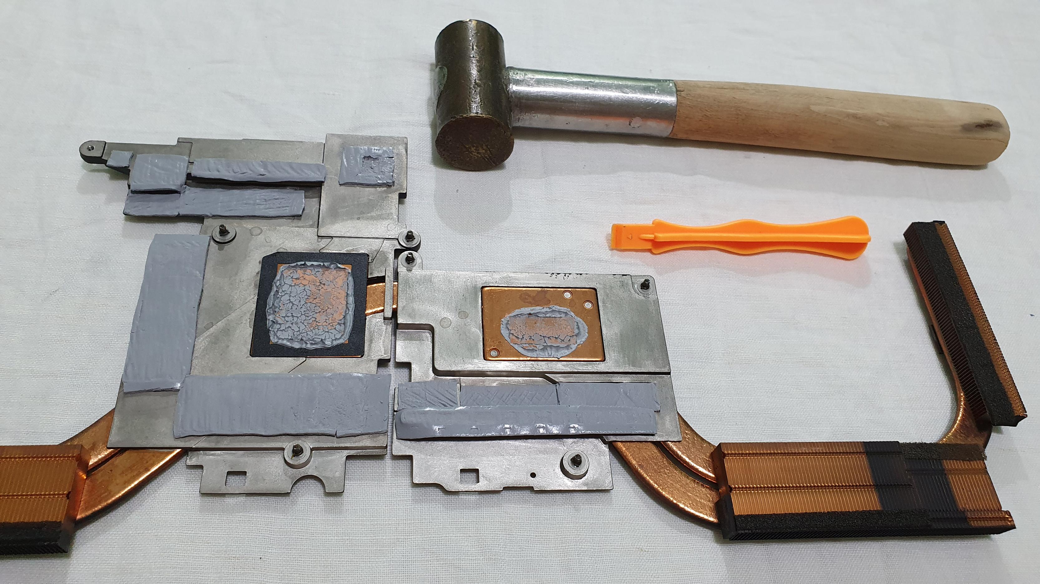 Повторное вскрытие и обжатие прокладок - Ноутбук Lenovo Legion 5i 15IMH05H 81Y6008KRU смотреть онлайн