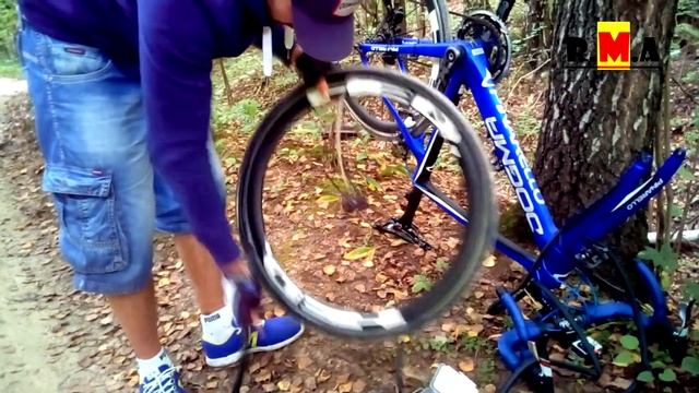 на китайской Pinarello DOGMA F8 по Битцевском лесу (ver.2)