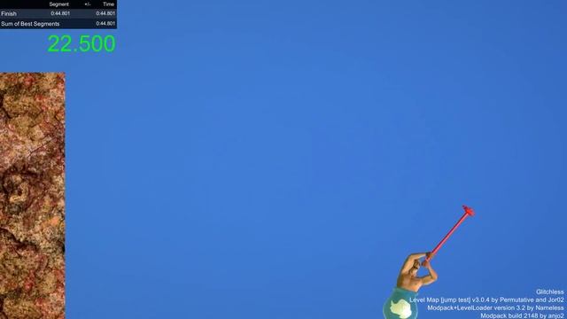 Getting Over It - Jump Test Map Sideways% in 43.851 смотреть онлайн