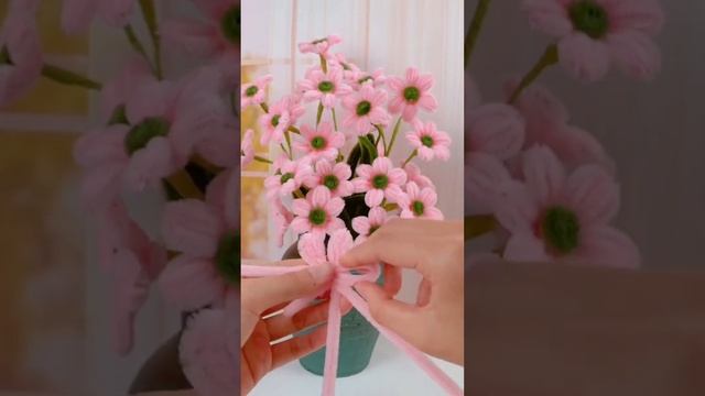 Daisy Flower Tutorial: How to Make Daisy with Pipe Cleaners (Easy DIY Project) смотреть онлайн